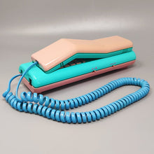 Load image into Gallery viewer, 1980s (1989) Gorgeous Swatch Twin Phone "1st Model". Memphis Style Madinteriorartshop by Maden