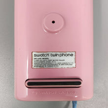 Load image into Gallery viewer, 1980s (1989) Gorgeous Swatch Twin Phone "1st Model". Memphis Style Madinteriorartshop by Maden