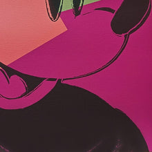 Load image into Gallery viewer, 1980s Gorgeous Andy Warhol "Mickey Mouse" Limited Edition Lithograph by CMOA Madinteriorart by Maden