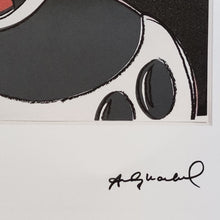 Load image into Gallery viewer, 1980s Gorgeous Andy Warhol "Mickey Mouse" Limited Edition Lithograph by Leo Castelli Madinteriorart by Maden