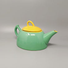 Load image into Gallery viewer, 1980s Gorgeous Green and Yellow Tea Set/Coffee Set in Ceramic by Naj Oleari. Made in Italy Madinteriorartshop by Maden