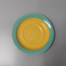 Load image into Gallery viewer, 1980s Gorgeous Green and Yellow Tea Set/Coffee Set in Ceramic by Naj Oleari. Made in Italy Madinteriorartshop by Maden