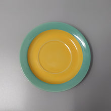 Load image into Gallery viewer, 1980s Gorgeous Green and Yellow Tea Set/Coffee Set in Ceramic by Naj Oleari. Made in Italy Madinteriorartshop by Maden