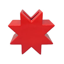 Load image into Gallery viewer, 1980s Gorgeous Red Vase "Hsing" by Ettore Sottsass. Made in Italy Madinteriorart by Maden