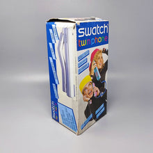 Load image into Gallery viewer, 1980s Gorgeous Swatch Twin Phone "Deco" With The Original Box. Memphis Style Madinteriorartshop by Maden