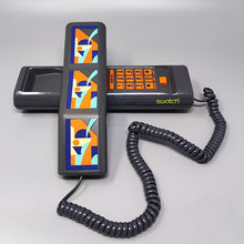 Load image into Gallery viewer, 1980s Gorgeous Swatch Twin Phone "Deco" With The Original Box. Memphis Style Madinteriorartshop by Maden