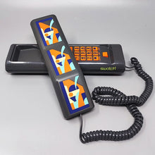 Load image into Gallery viewer, 1980s Gorgeous Swatch Twin Phone "Deco" With The Original Box. Memphis Style Madinteriorartshop by Maden