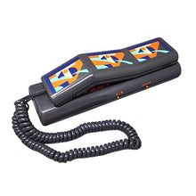 Load image into Gallery viewer, 1980s Gorgeous Swatch Twin Phone "Deco" With The Original Box. Memphis Style Madinteriorartshop by Maden