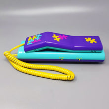 Load image into Gallery viewer, 1980s Gorgeous Swatch Twin Phone "Puzzle" With The Original Box. Memphis Style Madinteriorartshop by Maden