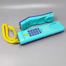 Load image into Gallery viewer, 1980s Gorgeous Swatch Twin Phone "Puzzle" With The Original Box. Memphis Style Madinteriorartshop by Maden