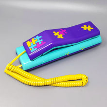 Load image into Gallery viewer, 1980s Gorgeous Swatch Twin Phone "Puzzle" With The Original Box. Memphis Style Madinteriorartshop by Maden
