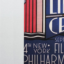 Load image into Gallery viewer, 1980s Original Stunning Roy Lichtenstein "Lincoln Center" Limited Edition Lithograph Madinteriorart by Maden