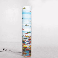Load image into Gallery viewer, 1990s Gorgeous "Aquarium" Floor Lamp by Piero Fornasetti for Antonangeli Madinteriorart by Maden