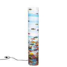 Load image into Gallery viewer, 1990s Gorgeous "Aquarium" Floor Lamp by Piero Fornasetti for Antonangeli Madinteriorart by Maden