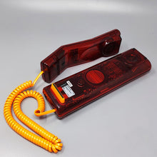 Load image into Gallery viewer, 1990s Gorgeous Swatch Twin Phone "Deluxe" With The Original Box. Memphis Style Madinteriorartshop by Maden