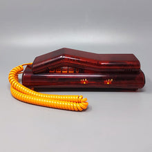 Load image into Gallery viewer, 1990s Gorgeous Swatch Twin Phone "Deluxe" With The Original Box. Memphis Style Madinteriorartshop by Maden