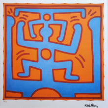 Load image into Gallery viewer, 1990s Original Gorgeous Keith Haring Limited Edition Lithograph Madinteriorart by Maden