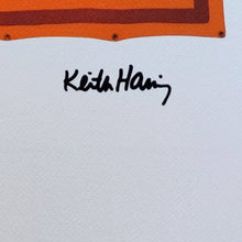 Load image into Gallery viewer, 1990s Original Gorgeous Keith Haring Limited Edition Lithograph Madinteriorart by Maden