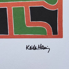 Load image into Gallery viewer, 1990s Original Gorgeous Keith Haring Limited Edition Lithograph Madinteriorart by Maden