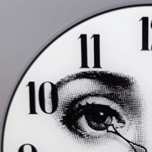 Load image into Gallery viewer, 1990s Wall Clock in Glass by Fornasetti. Made in Italy Madinteriorart by Maden