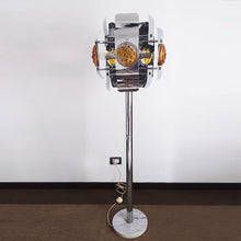 Load image into Gallery viewer, Astonishing Floor Lamp by Toni Zuccheri for Mazzega with Murano Glasses and marble base, 1970s Madinteriorart by Maden