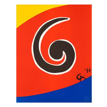 Load image into Gallery viewer, Original Astonishing Alexander Calder "Swirl" Lithograph 1974 Madinteriorart by Maden