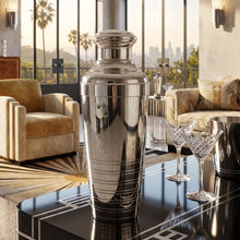 Load image into Gallery viewer, 1930s Astonishing Art Deco Silver Plated Cocktail Shaker. Made in France

