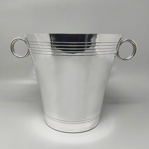 1930s Gorgeous Art Deco Champagne or Ice Bucket by Udner in Silver Plated. Made in France Madinteriorart by Maden