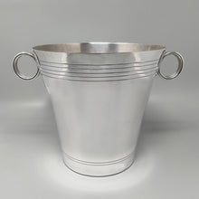Load image into Gallery viewer, 1930s Gorgeous Art Deco Champagne or Ice Bucket by Udner in Silver Plated. Made in France Madinteriorart by Maden
