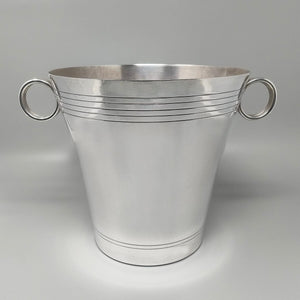 1930s Gorgeous Art Deco Champagne or Ice Bucket by Udner in Silver Plated. Made in France Madinteriorart by Maden