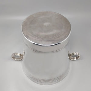 1930s Gorgeous Art Deco Champagne or Ice Bucket by Udner in Silver Plated. Made in France Madinteriorart by Maden