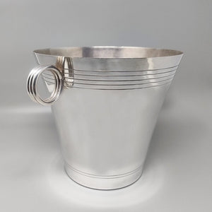 1930s Gorgeous Art Deco Champagne or Ice Bucket by Udner in Silver Plated. Made in France Madinteriorart by Maden