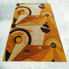 Load image into Gallery viewer, 1950s Constructivist Mechanical Futuristic Rug/Tapestry. Made in France Madinteriorart by Maden
