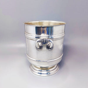 1950s Gorgeous Champagne or Ice Bucket by Christofle in Silver Plated. Made in France Madinteriorart by Maden