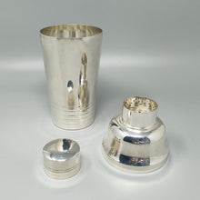 Load image into Gallery viewer, 1950s Gorgeous Cocktail Shaker in Silver Plated. Made in France Madinteriorart by Maden
