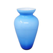 Load image into Gallery viewer, 1960s Astonishing Blue Jackated Vase in Murano Glass. Made in Italy Madinteriorart by Maden
