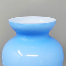 Load image into Gallery viewer, 1960s Astonishing Blue Jackated Vase in Murano Glass. Made in Italy Madinteriorart by Maden
