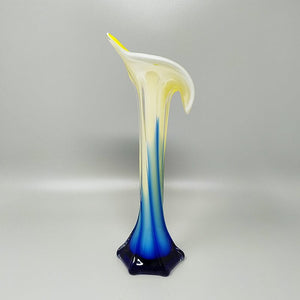 1960s Astonishing Blue Vase By Ca Dei Vetrai. Made in Italy (copia) Madinteriorart by Maden