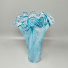 Load image into Gallery viewer, 1960s Astonishing Blue Vase By Ca Dei Vetrai. Made in Italy Madinteriorart by Maden
