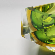 Load image into Gallery viewer, 1960s Astonishing Green Ashtray or Vide Poche By Flavio Poli for Seguso Madinteriorart by Maden
