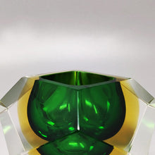 Load image into Gallery viewer, 1960s Astonishing Green Murano Ashtray or Bowl By Flavio Poli for Seguso. Made in Italy Madinteriorart by Maden
