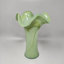 Load image into Gallery viewer, 1960s Astonishing Green Vase By Ca Dei Vetrai. Made in Italy Madinteriorart by Maden
