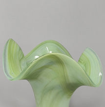 Load image into Gallery viewer, 1960s Astonishing Green Vase By Ca Dei Vetrai. Made in Italy Madinteriorart by Maden
