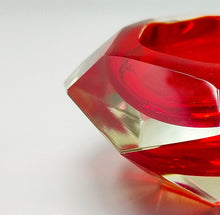 Load image into Gallery viewer, 1960s Astonishing Red Ashtray or Vide Poche By Flavio Poli for Seguso Madinteriorart by Maden
