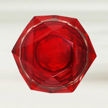 Load image into Gallery viewer, 1960s Astonishing Red Ashtray or Vide Poche By Flavio Poli for Seguso Madinteriorart by Maden
