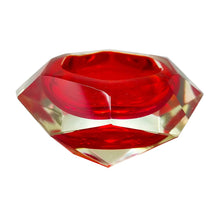 Load image into Gallery viewer, 1960s Astonishing Red Ashtray or Vide Poche By Flavio Poli for Seguso Madinteriorart by Maden
