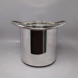 1960s Astonishing Silver Plated Ice Bucket by Sheratonn. Made in Italy. Madinteriorart by Maden