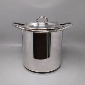 1960s Astonishing Silver Plated Ice Bucket by Sheratonn. Made in Italy. Madinteriorart by Maden