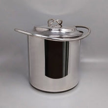 Load image into Gallery viewer, 1960s Astonishing Silver Plated Ice Bucket by Sheratonn. Made in Italy. Madinteriorart by Maden
