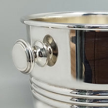 Load image into Gallery viewer, 1960s Astonishing Silver Plated Ice Bucket by Sheratonn. Made in Italy. Madinteriorart by Maden
